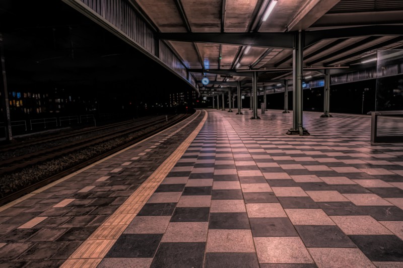 Amsterdam, Station Muiderpoort: schets voor serie