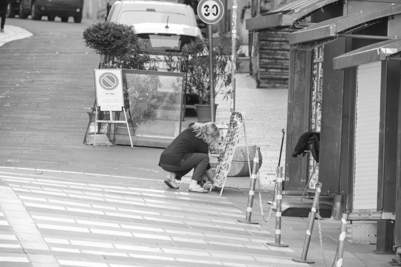 Straatfotografie: Assisi, Italië - najaar 2025